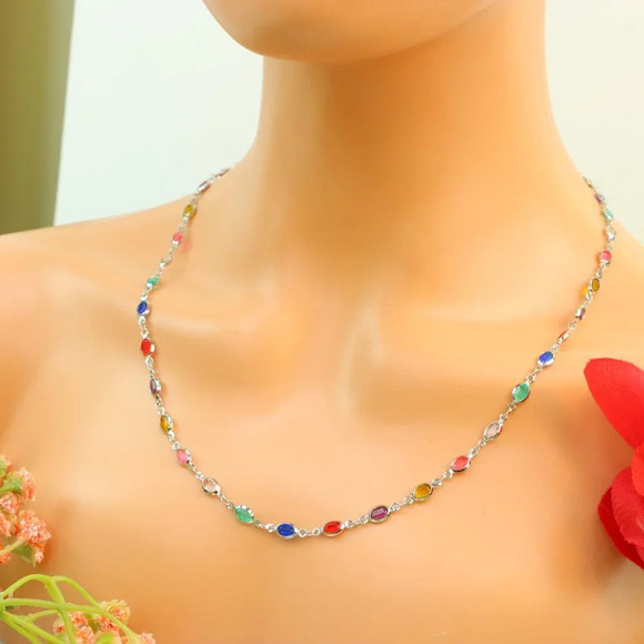 "New Beautiful Design Necklace Chain for Women/Girls, Gift, N595 - Picture 10 of 10